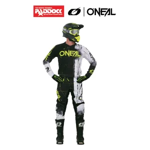 O'NEAL BLACK WHITE YEL