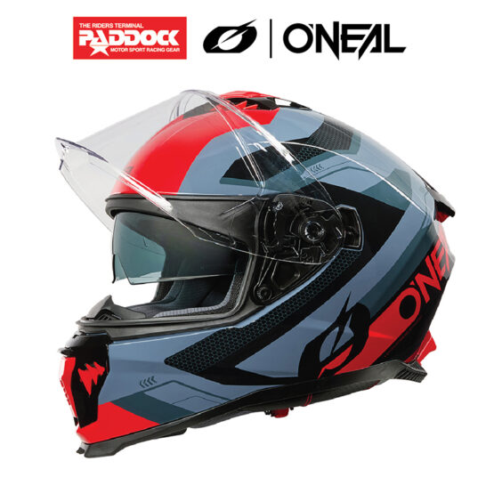 CHALLENGER HELMET EXO BLACK/GRAY/RED