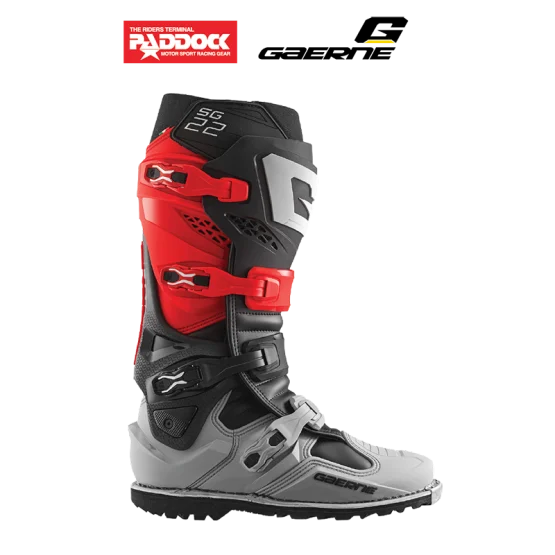 SG22 GORE-TEX ENDURO RED BLACK GREY LIMITED - Image 4