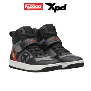 MOTO PRO SNEAKERS ANTHRACITE RED