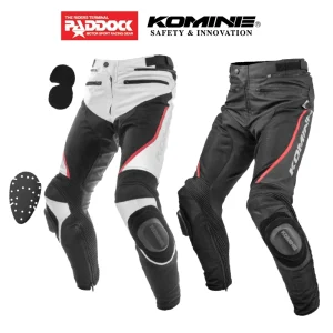 PK-757 R-SPEC LEATHER MESH PANTS