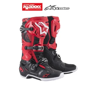 TECH 10 BOOTS RED BLACK