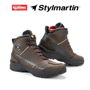 VERTIGO WP BLACK LEATHER BROWN