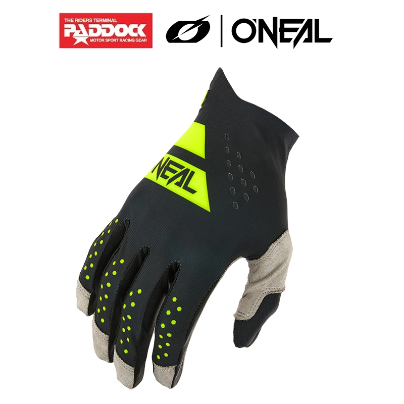 PIN IT SLIP ON GLOVE BLACK NEON YELLOW
